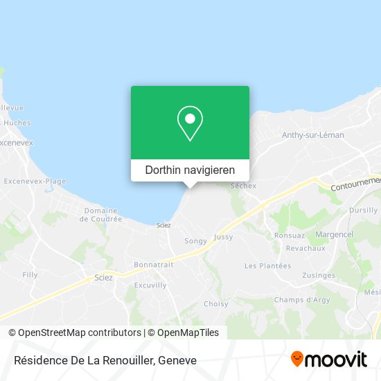 Résidence De La Renouiller Karte