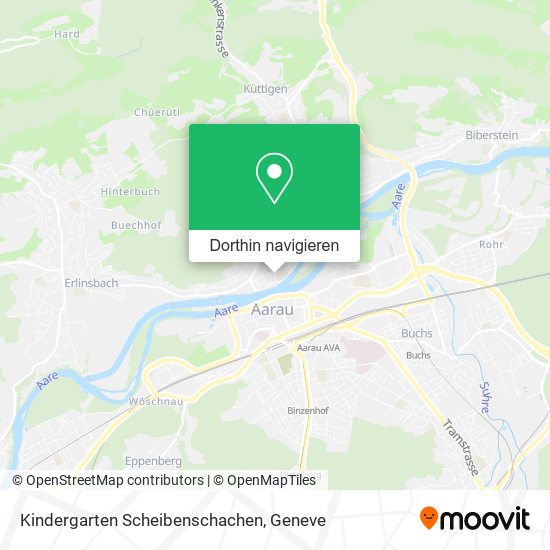 Kindergarten Scheibenschachen Karte