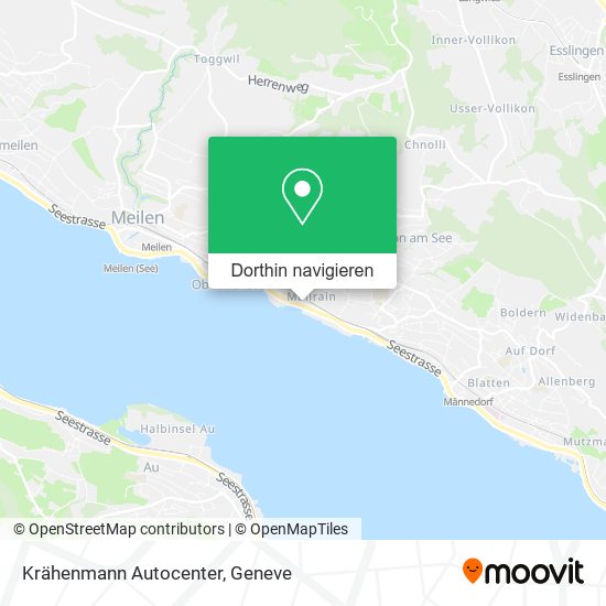 Krähenmann Autocenter Karte