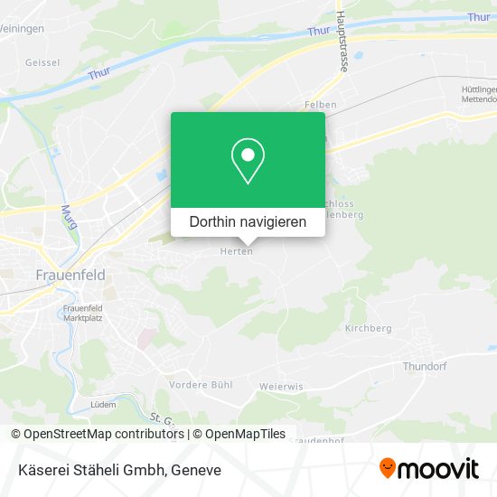 Käserei Stäheli Gmbh Karte