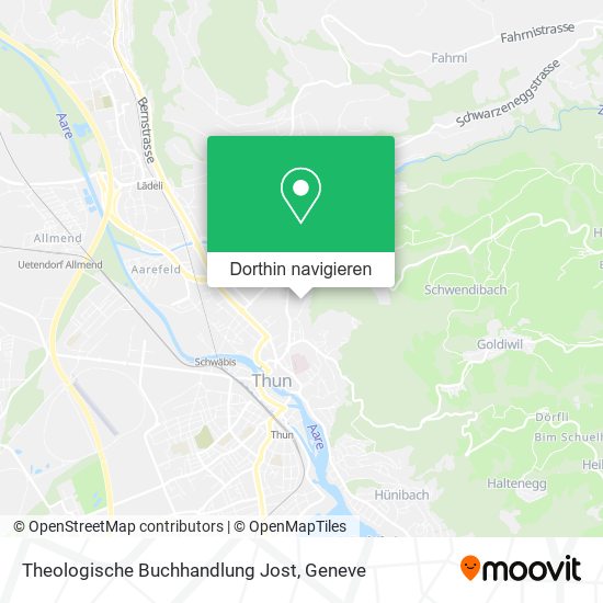 Theologische Buchhandlung Jost Karte