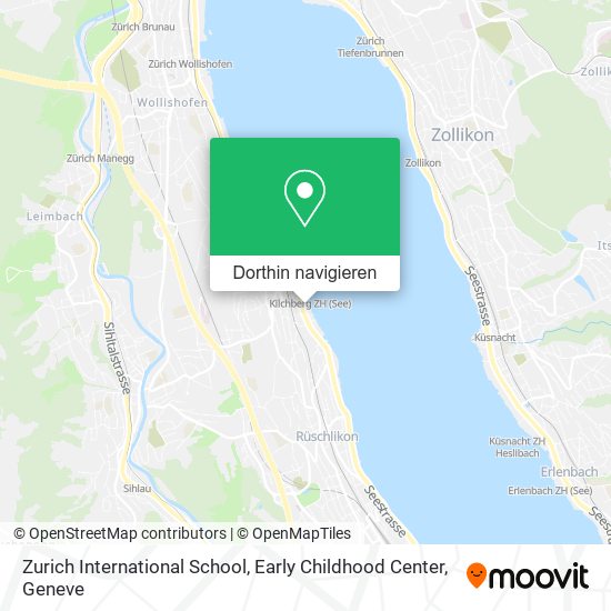 Zurich International School, Early Childhood Center Karte