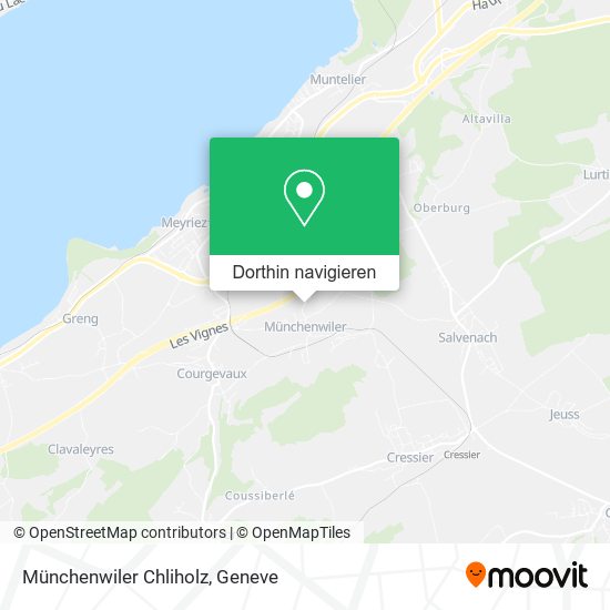 Münchenwiler Chliholz Karte