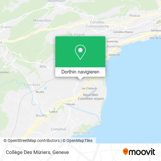 Collège Des Müriers Karte