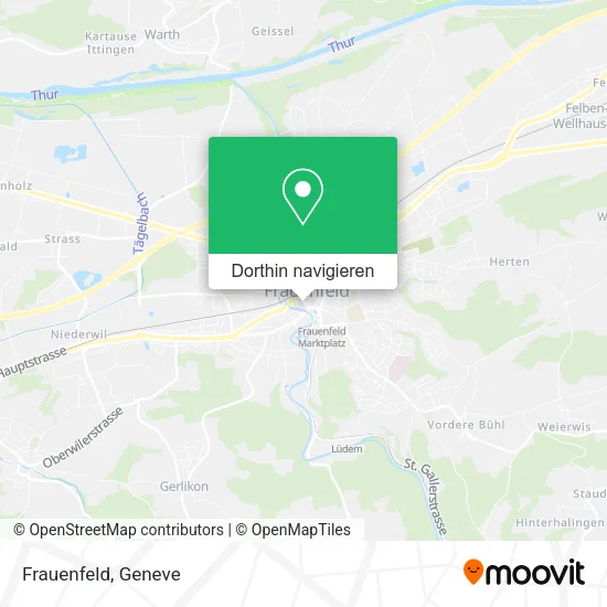 Frauenfeld Karte