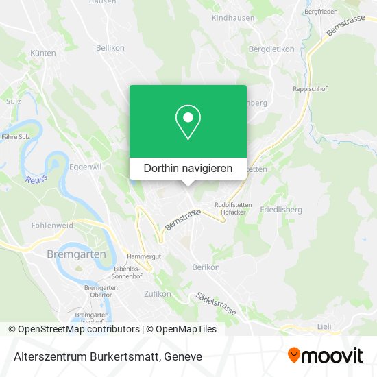 Alterszentrum Burkertsmatt Karte