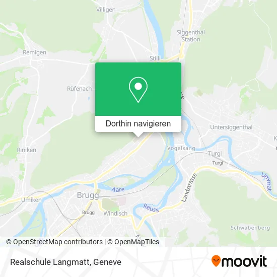 Realschule Langmatt Karte