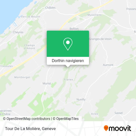 Tour De La Molière Karte