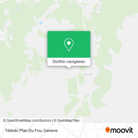 Téléski Plan Du Fou Karte
