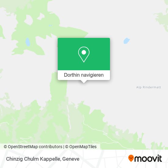 Chinzig Chulm Kappelle Karte