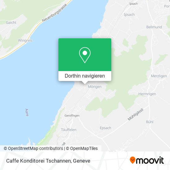 Caffe Konditorei Tschannen Karte