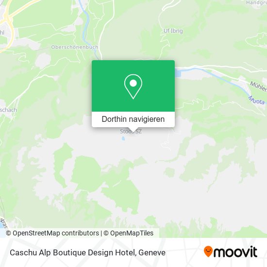 Caschu Alp Boutique Design Hotel Karte