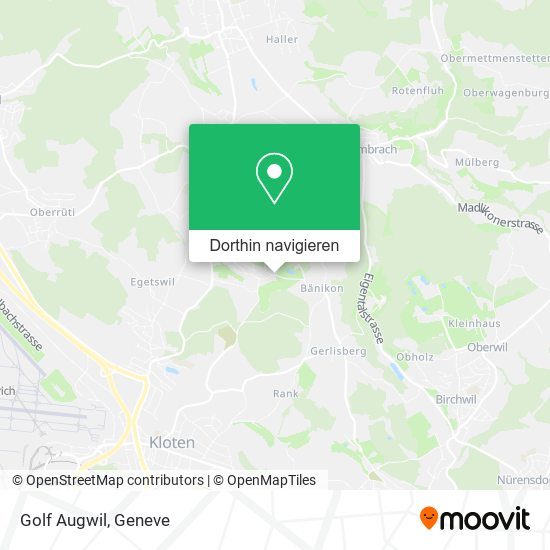 Golf Augwil Karte