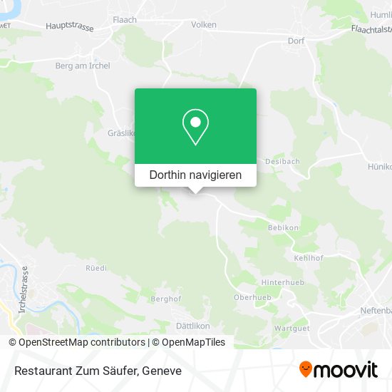 Restaurant Zum Säufer Karte