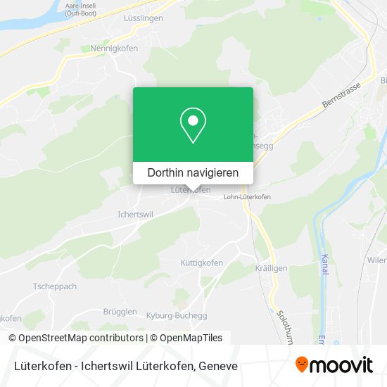 Lüterkofen - Ichertswil Lüterkofen Karte