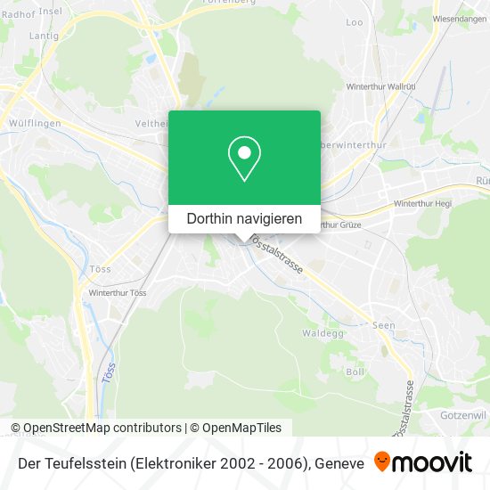 Der Teufelsstein (Elektroniker 2002 - 2006) Karte