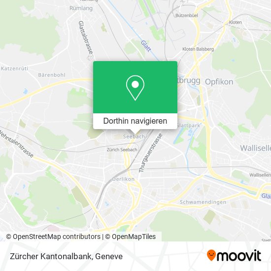 Zürcher Kantonalbank Karte