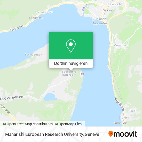 Maharishi European Research University Karte