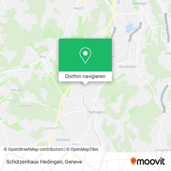 Schützenhaus Hedingen Karte