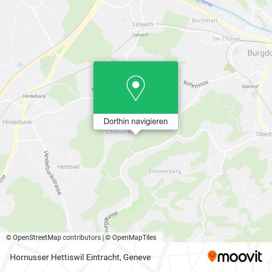 Hornusser Hettiswil Eintracht Karte
