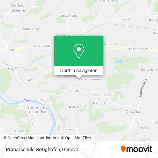 Primarschule Götighofen Karte