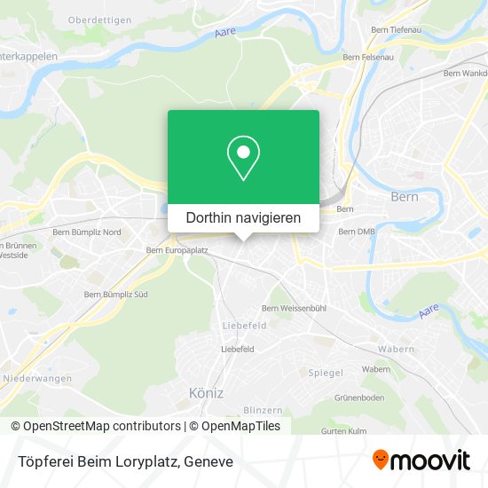 Töpferei Beim Loryplatz Karte