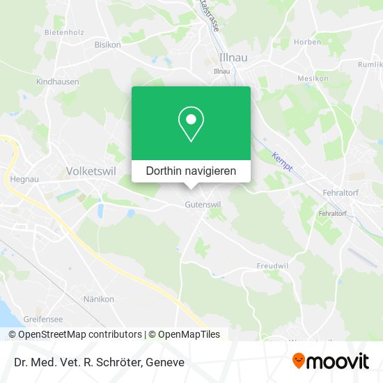 Dr. Med. Vet. R. Schröter Karte