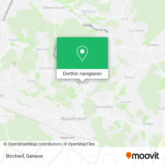 Birchwil Karte