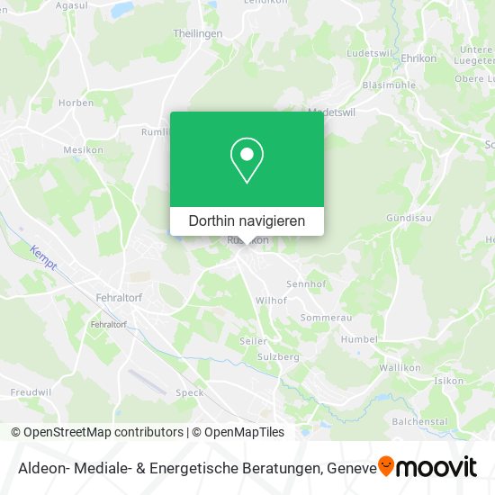 Aldeon- Mediale- & Energetische Beratungen Karte