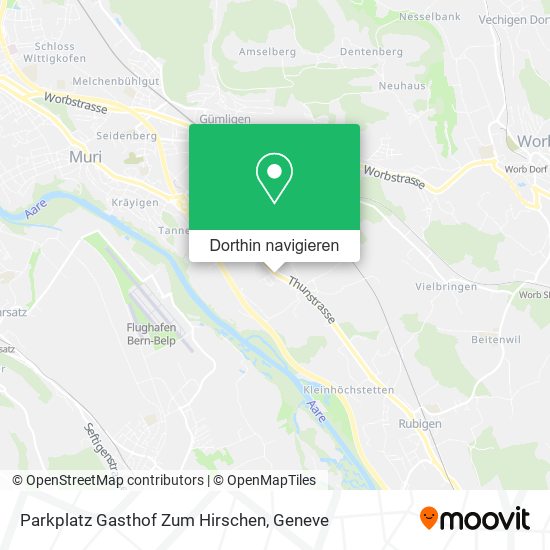 Parkplatz Gasthof Zum Hirschen Karte