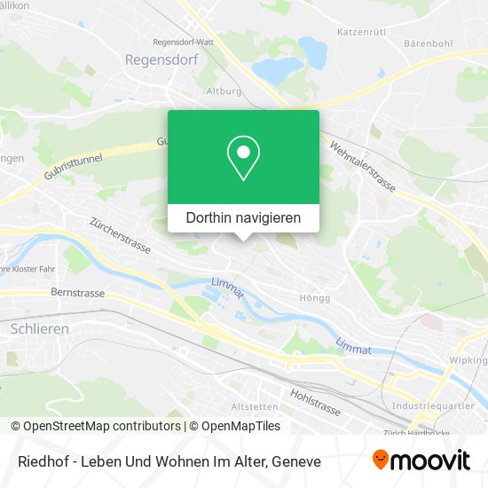 Riedhof - Leben Und Wohnen Im Alter Karte