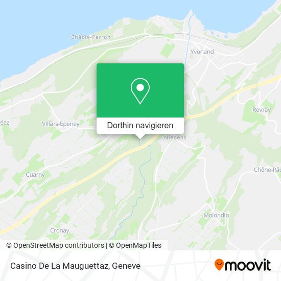 Casino De La Mauguettaz Karte