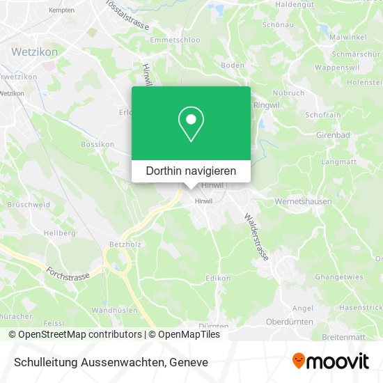 Schulleitung Aussenwachten Karte