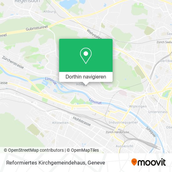 Reformiertes Kirchgemeindehaus Karte