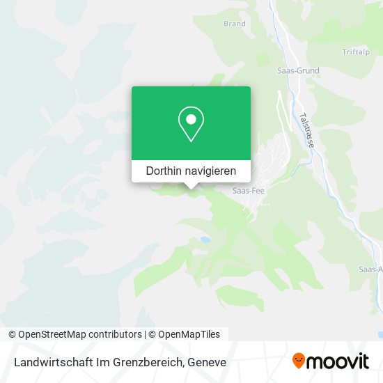 Landwirtschaft Im Grenzbereich Karte