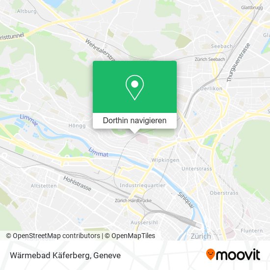 Wärmebad Käferberg Karte