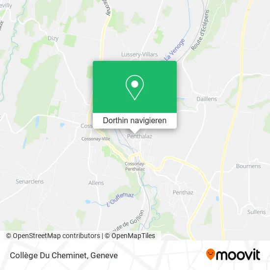Collège Du Cheminet Karte