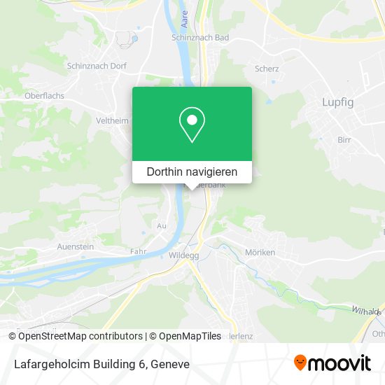 Lafargeholcim Building 6 Karte