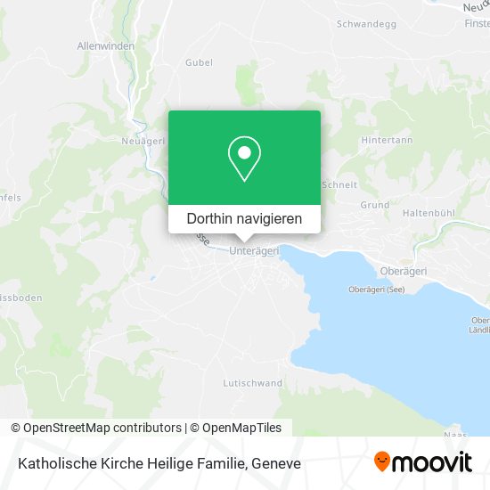 Katholische Kirche Heilige Familie Karte