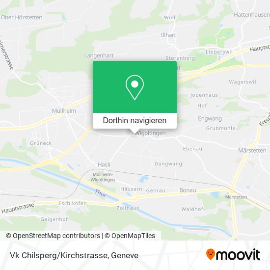 Vk Chilsperg/Kirchstrasse Karte