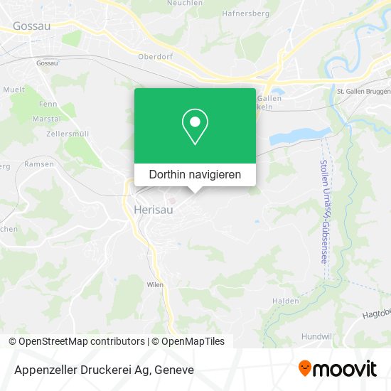Appenzeller Druckerei Ag Karte