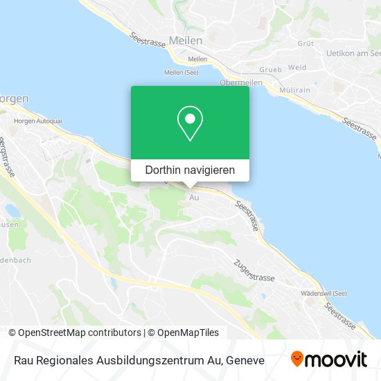 Rau Regionales Ausbildungszentrum Au Karte