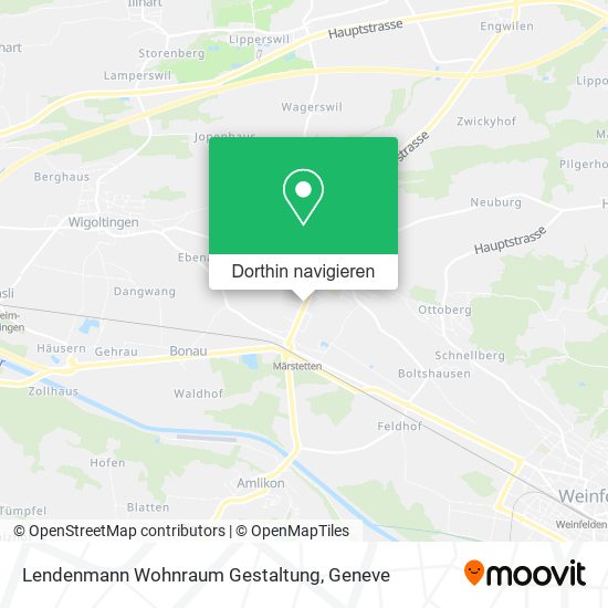 Lendenmann Wohnraum Gestaltung Karte