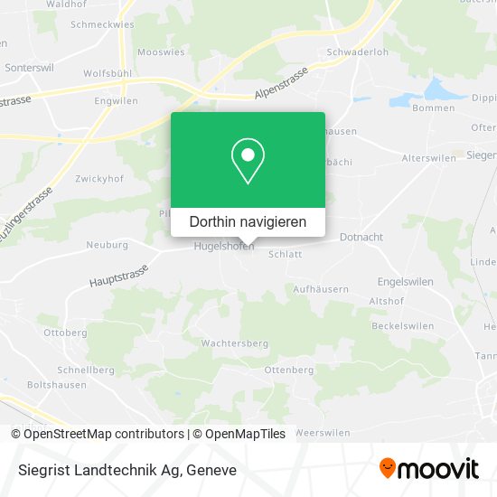 Siegrist Landtechnik Ag Karte