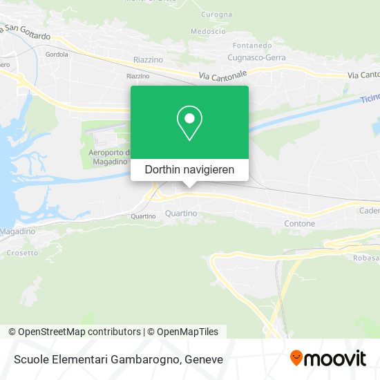Scuole Elementari Gambarogno Karte