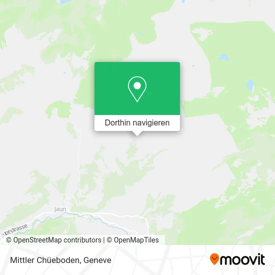 Mittler Chüeboden Karte