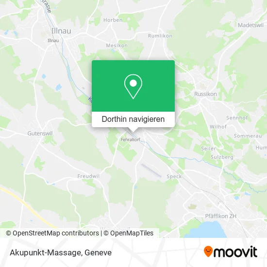 Akupunkt-Massage Karte