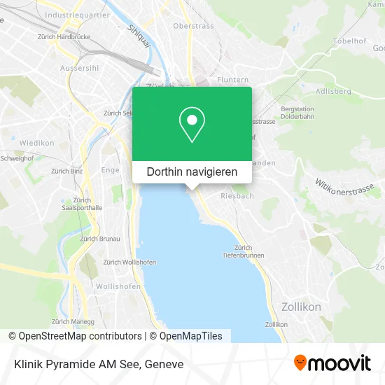 Klinik Pyramide AM See Karte