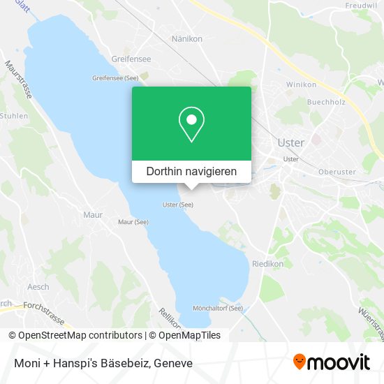 Moni + Hanspi's Bäsebeiz Karte