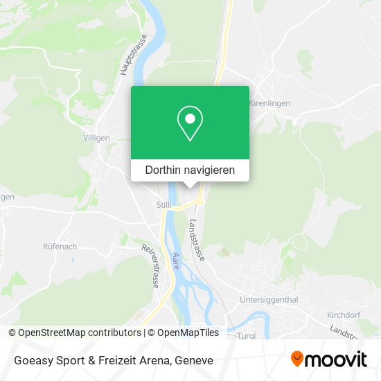 Goeasy Sport & Freizeit Arena Karte